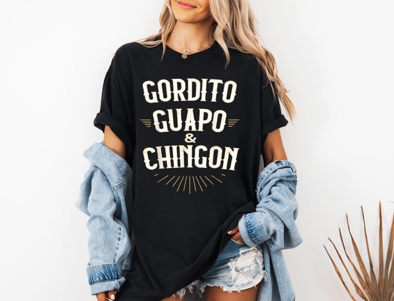 Summer t Shirts Chubby, Handsome and Awesome - Funny Mexican Sweatshirt/Hoodie