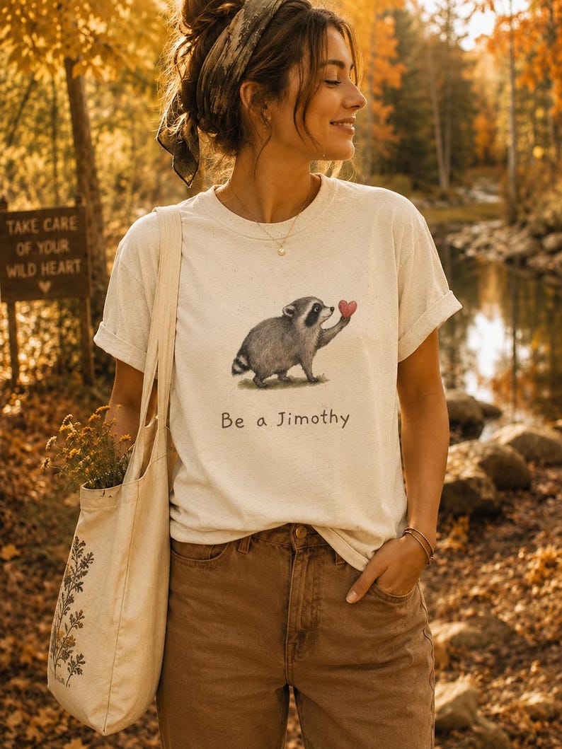 Jimothy Raccoon Shirt, Viral Seattle Raccoon Tee