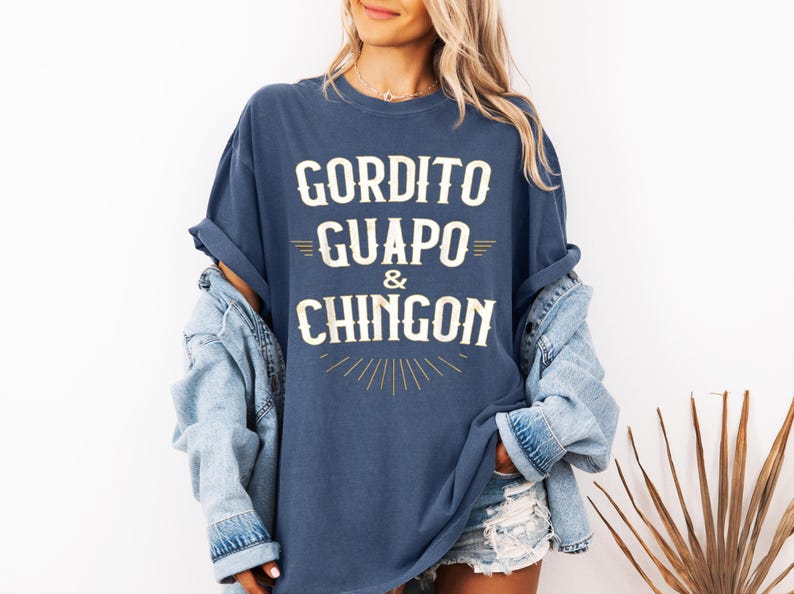 Summer t Shirts Chubby, Handsome and Awesome - Funny Mexican Sweatshirt/Hoodie