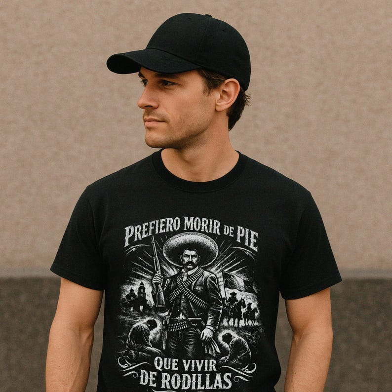 Emiliano Zapata T-Shirt: Mexican Revolution Shirt | Revolutionary Leader Tee