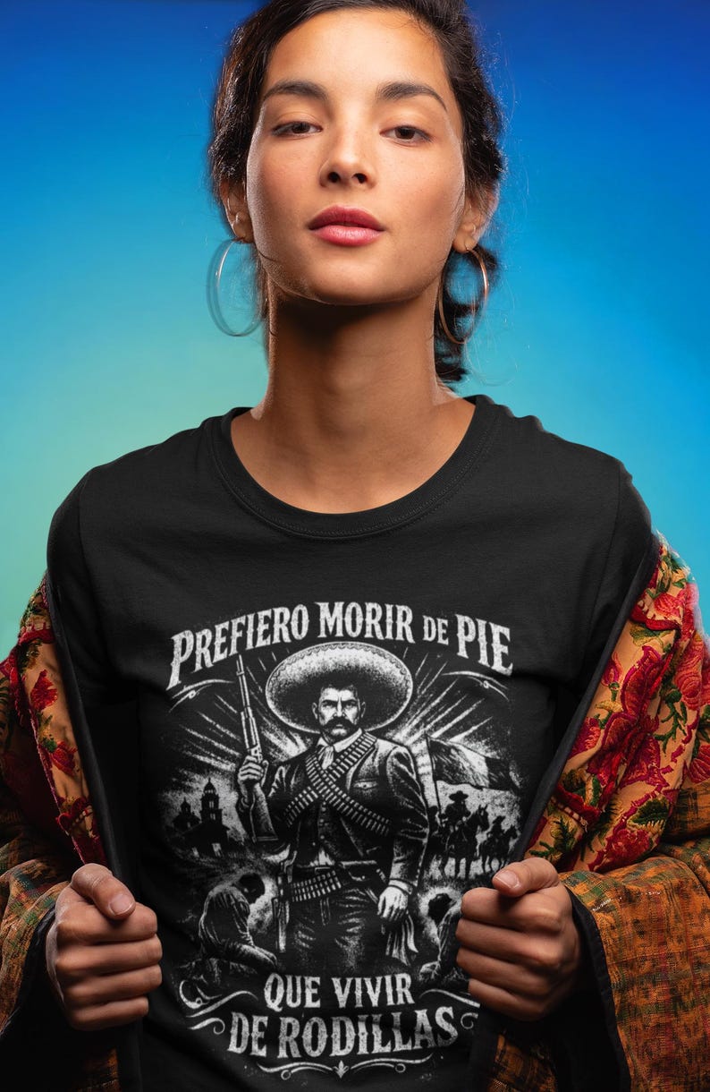 Emiliano Zapata T-Shirt: Mexican Revolution Shirt | Revolutionary Leader Tee