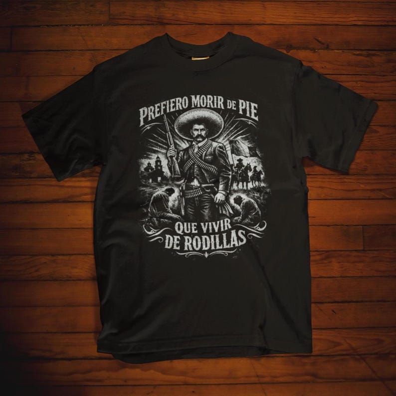 Emiliano Zapata T-Shirt: Mexican Revolution Shirt | Revolutionary Leader Tee