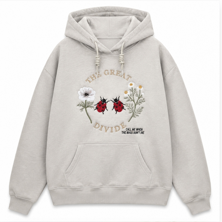 The Great Divide Embroidered Hoodie
