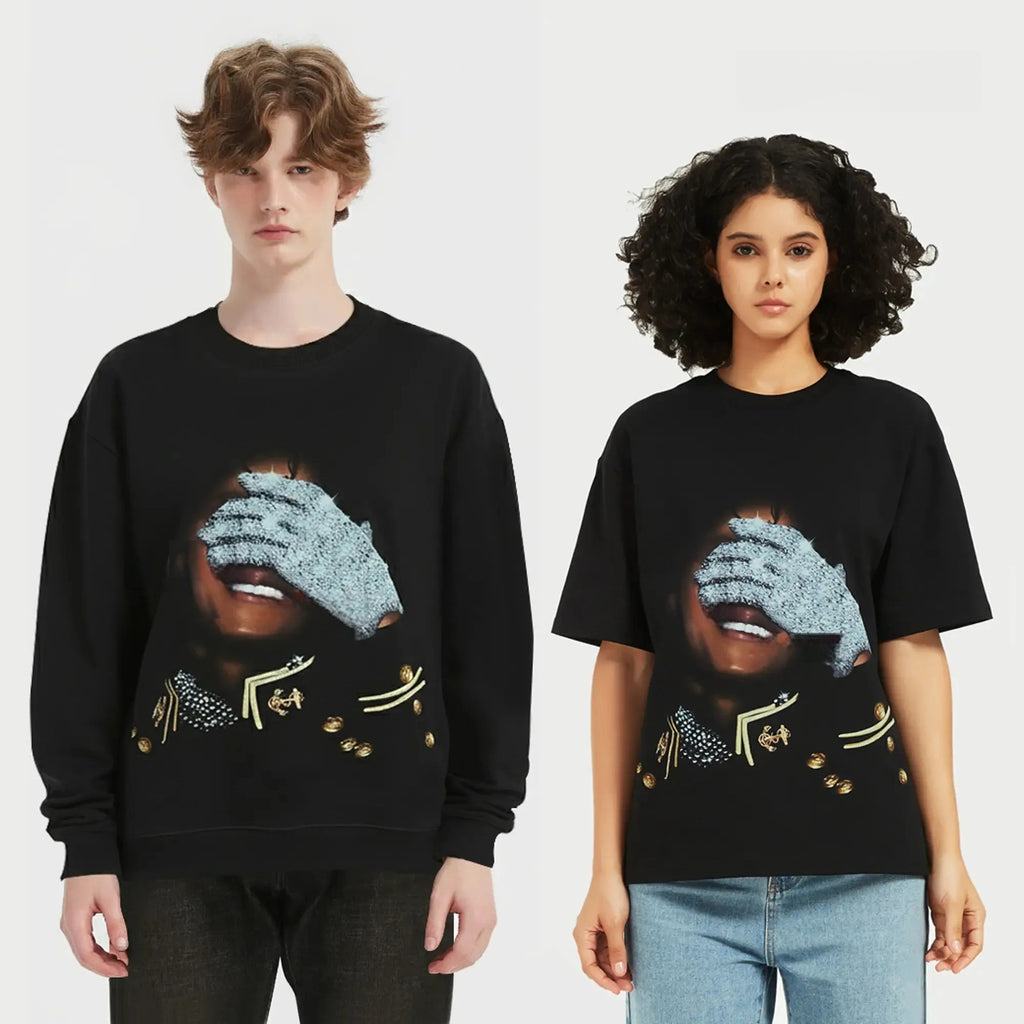MJ Sparkling Glove Graphic Tee / Sweatshirt