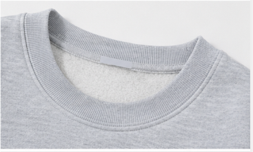 Treat Me Right Embroidered Sweatshirt – Minimalist Red Letter Graphic Crewneck Pullover