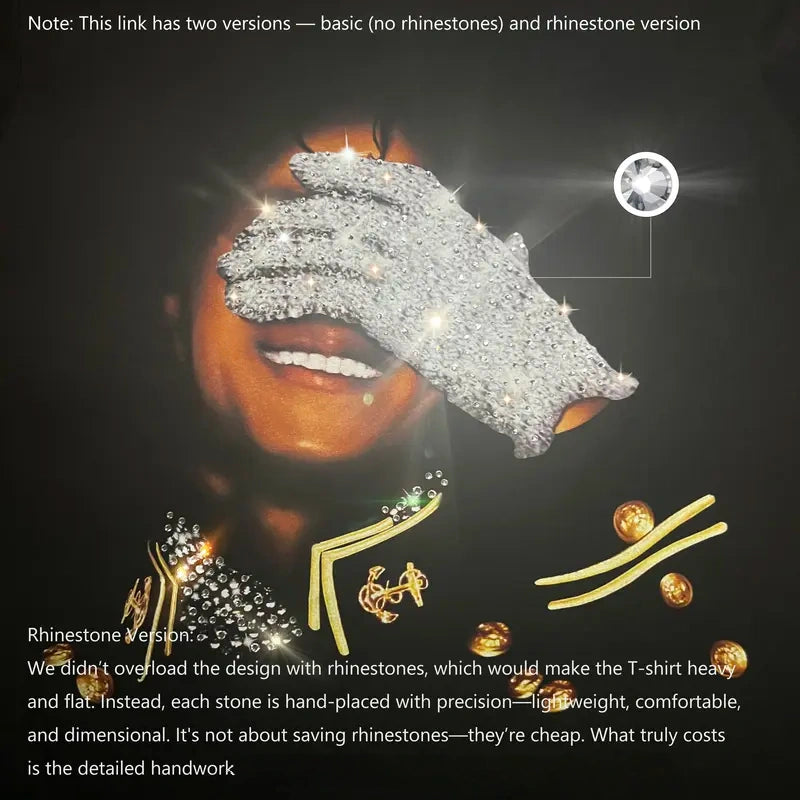 MJ Sparkling Glove Graphic Tee / Sweatshirt