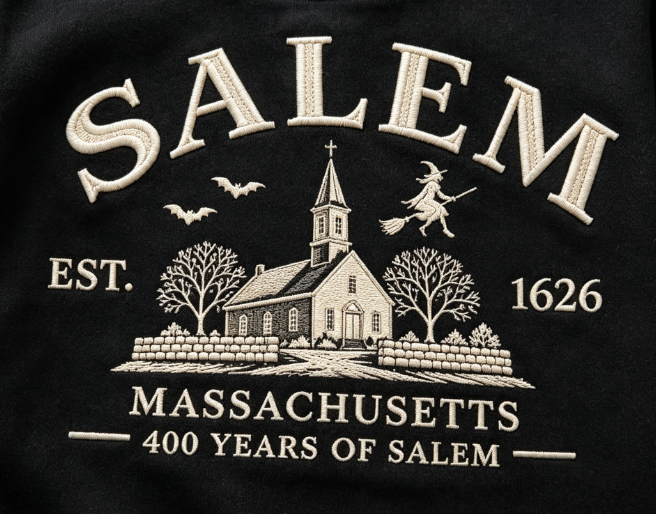 Salem Massachusetts 400 Years Vintage Graphic Sweatshirt