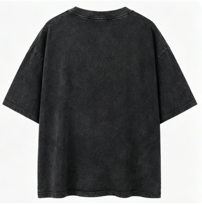 Cute Ghost Holding Soda Vintage Washed Oversized T-Shirt