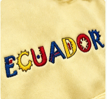 Ecuador Snoopy Embroidered Hoodie – Cartoon Soccer Graphic Pullover Sweatshirt