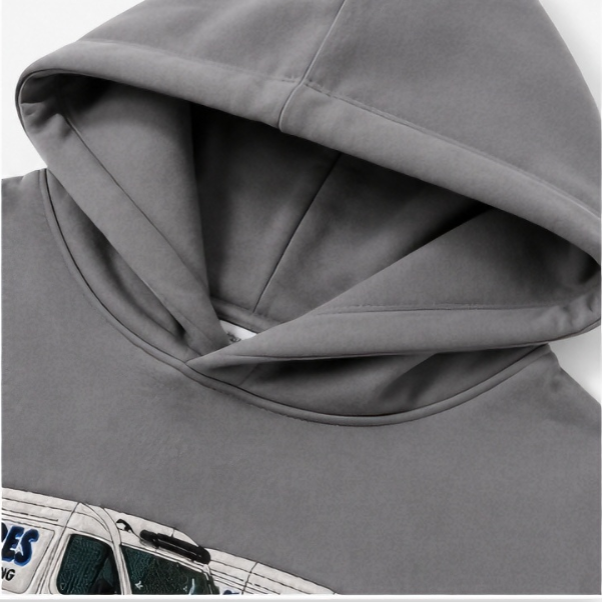 G.W. TYRES Embroidered Heavyweight Hoodie