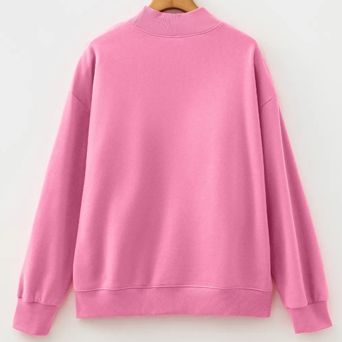 BLESSED Embroidered Oversized Sweatshir