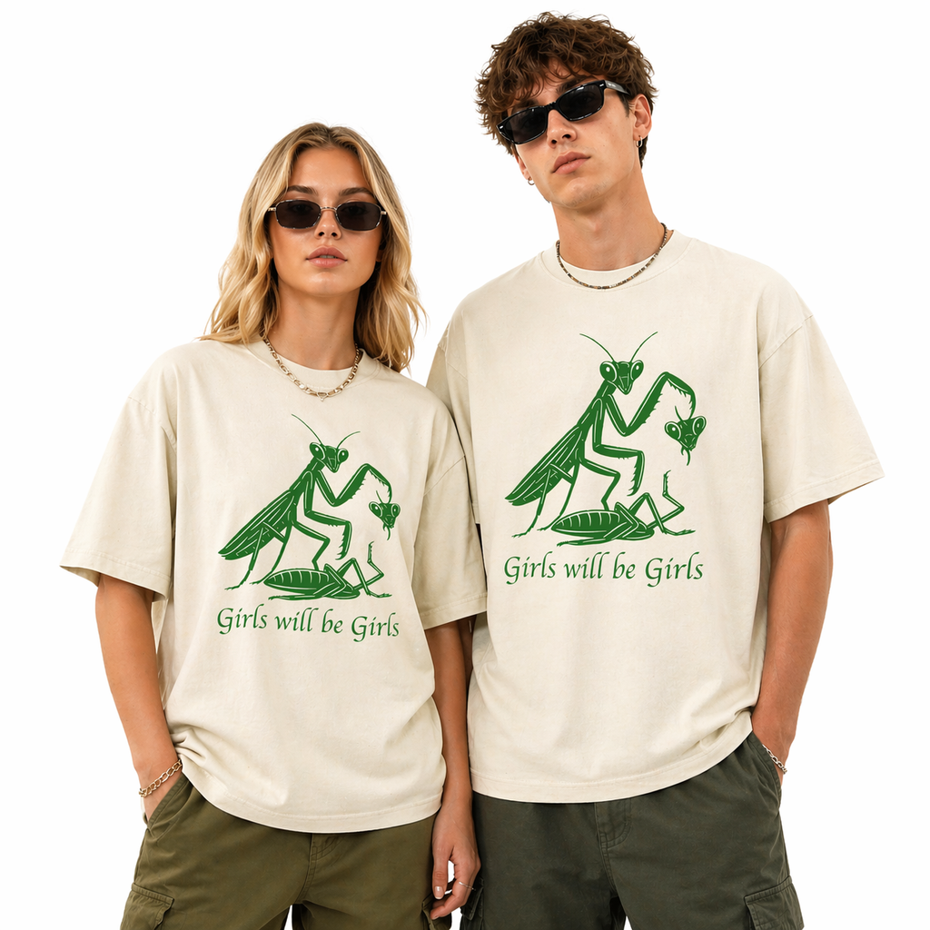Girls Will Be Girls Oversize Unisex T-Shirt/Sweatshirt/Hoodie
