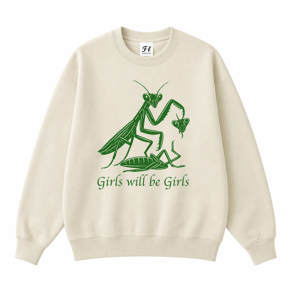 Girls Will Be Girls Oversize Unisex T-Shirt/Sweatshirt/Hoodie