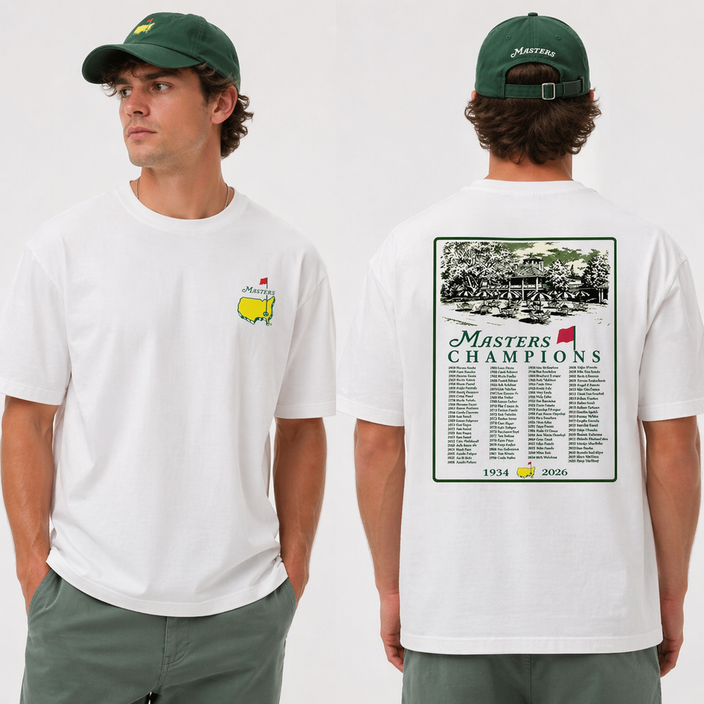 2026 Masters Tournament Augusta T-shirt, 90th Masters Champions Sweatshirt/Hoodie