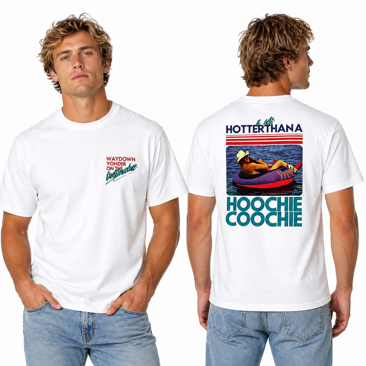 Hotter Than a Hoochie Coochie Graphic T Shirt Unisex Country Concert Tee/Sweatshirt/Hoodie