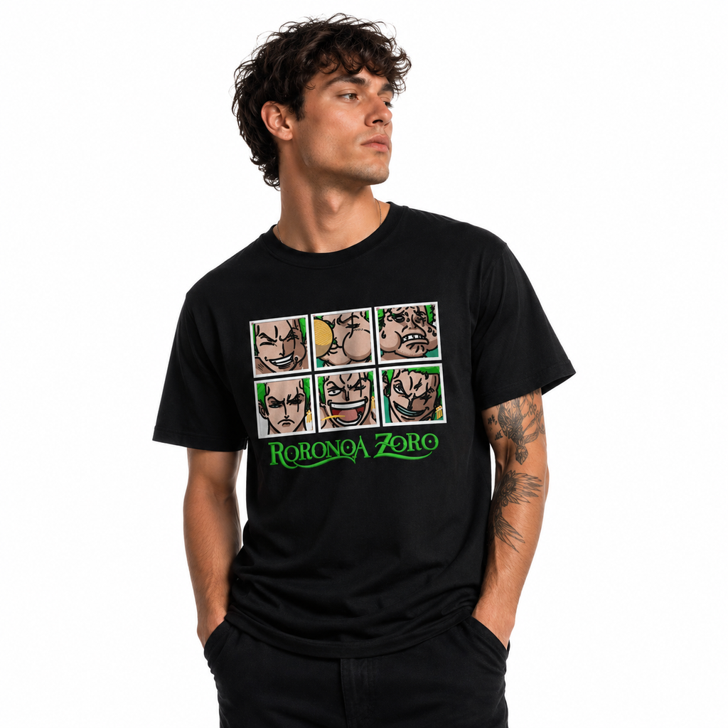 One Piece Pirate Hunter Embroidered Tshirt/Sweatshirt/Hoodie