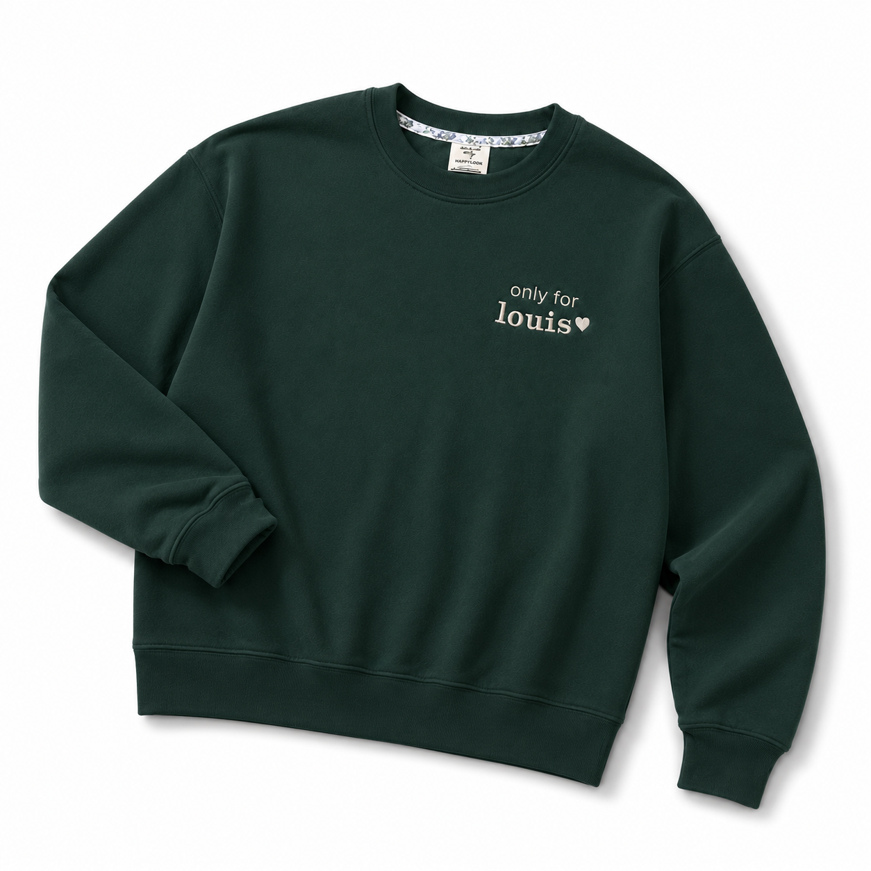 Custom Embroidered Name Sweatshirt | A Gift Made Only for Them