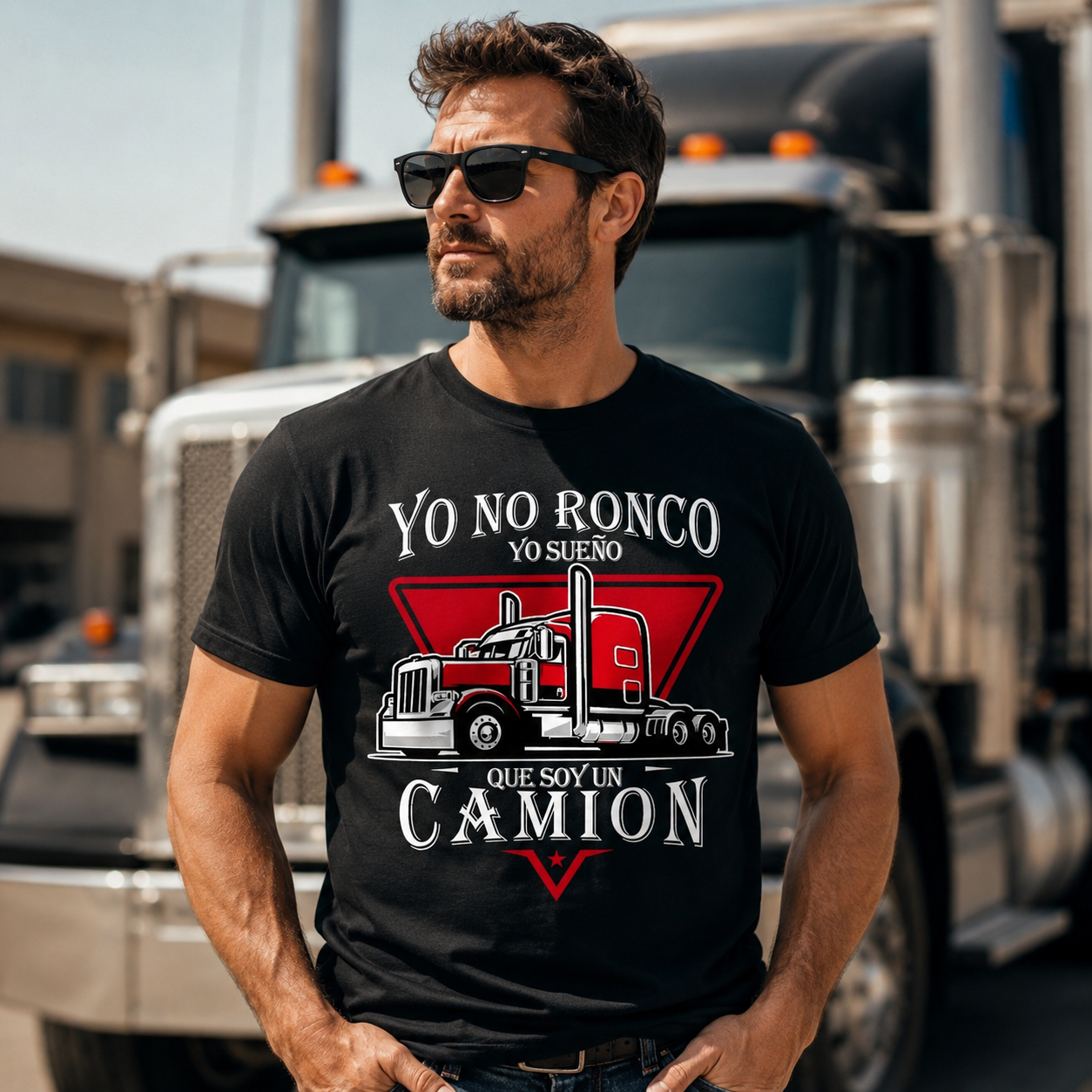 Summer t Shirts I Don'T Snore, I Dream of Being a Latin Dad Truck Men'S T-Shirt funny men Tee