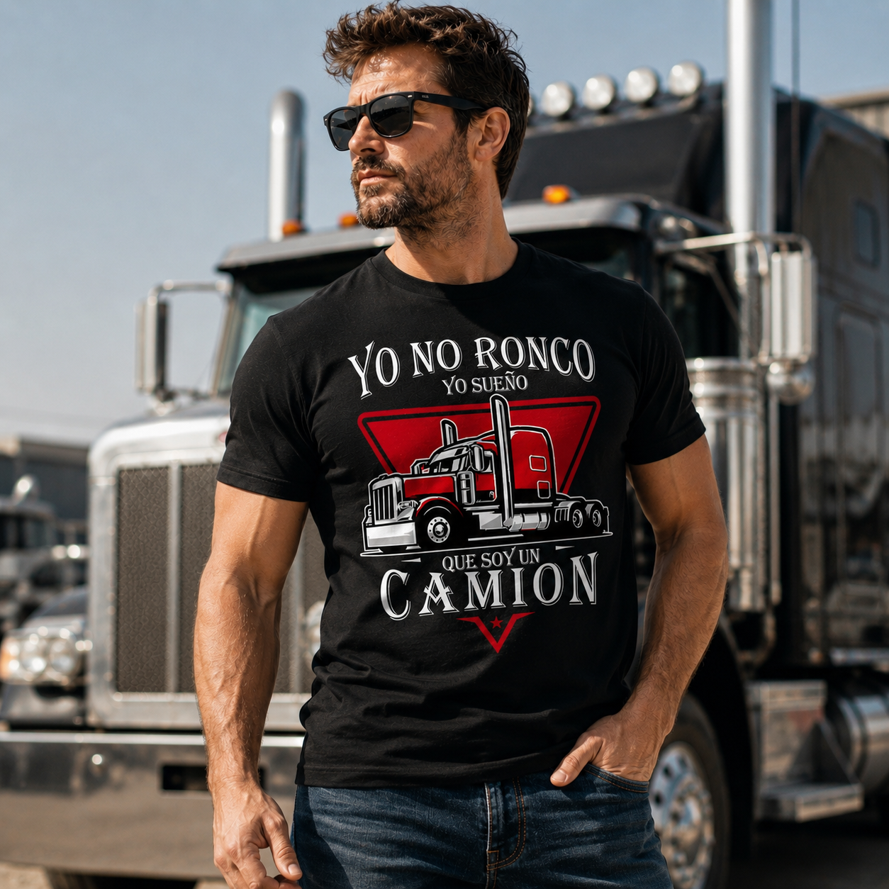 Summer t Shirts I Don'T Snore, I Dream of Being a Latin Dad Truck Men'S T-Shirt funny men Tee