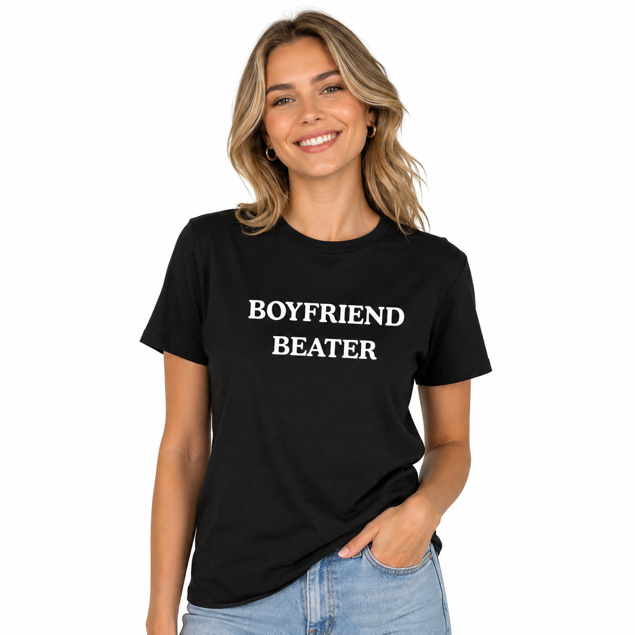 BOYFRIEND BEATER Unisex Heavy Cotton Tee- Funny Shirt/Sweatshirt/Hoodie