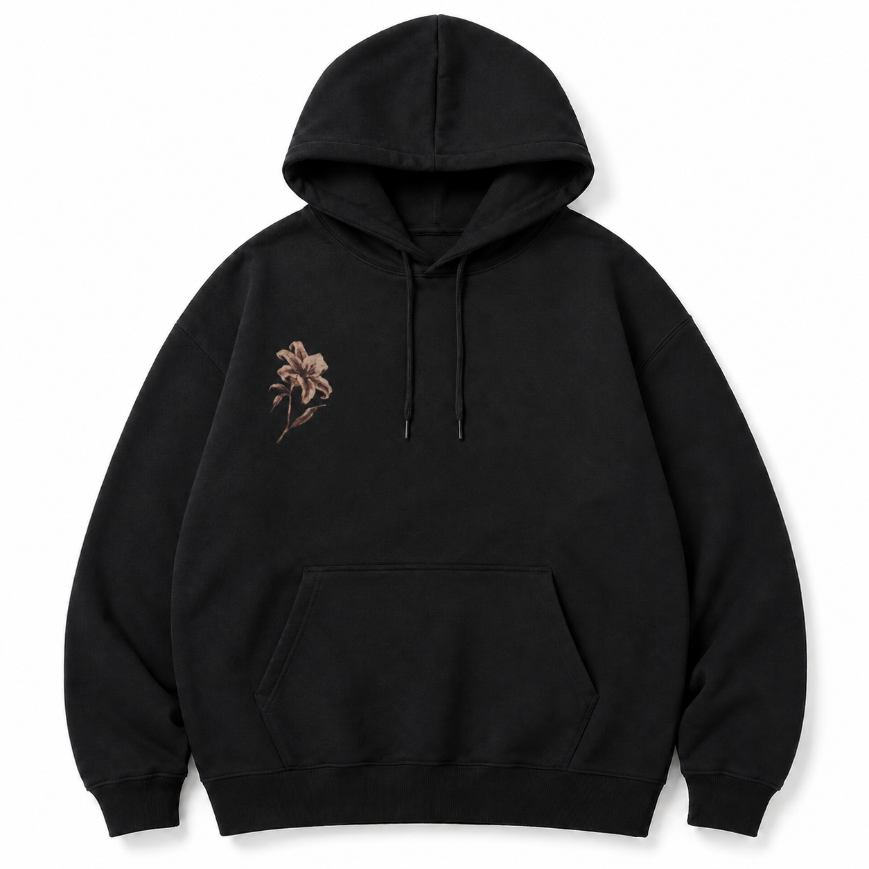 Personalized Flower & Portrait Hoodie – Custom Pet, Couple or Memorial Back Design T-shirt/Sweatshirt/Hoodie