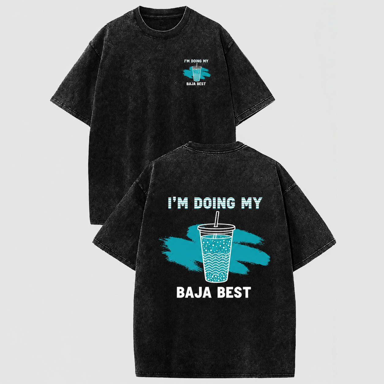 "Doing My Best" Print Everyday Streetwear
