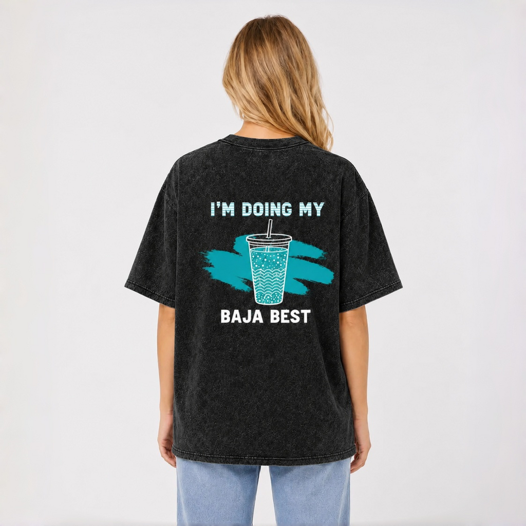 "Doing My Best" Print Everyday Streetwear