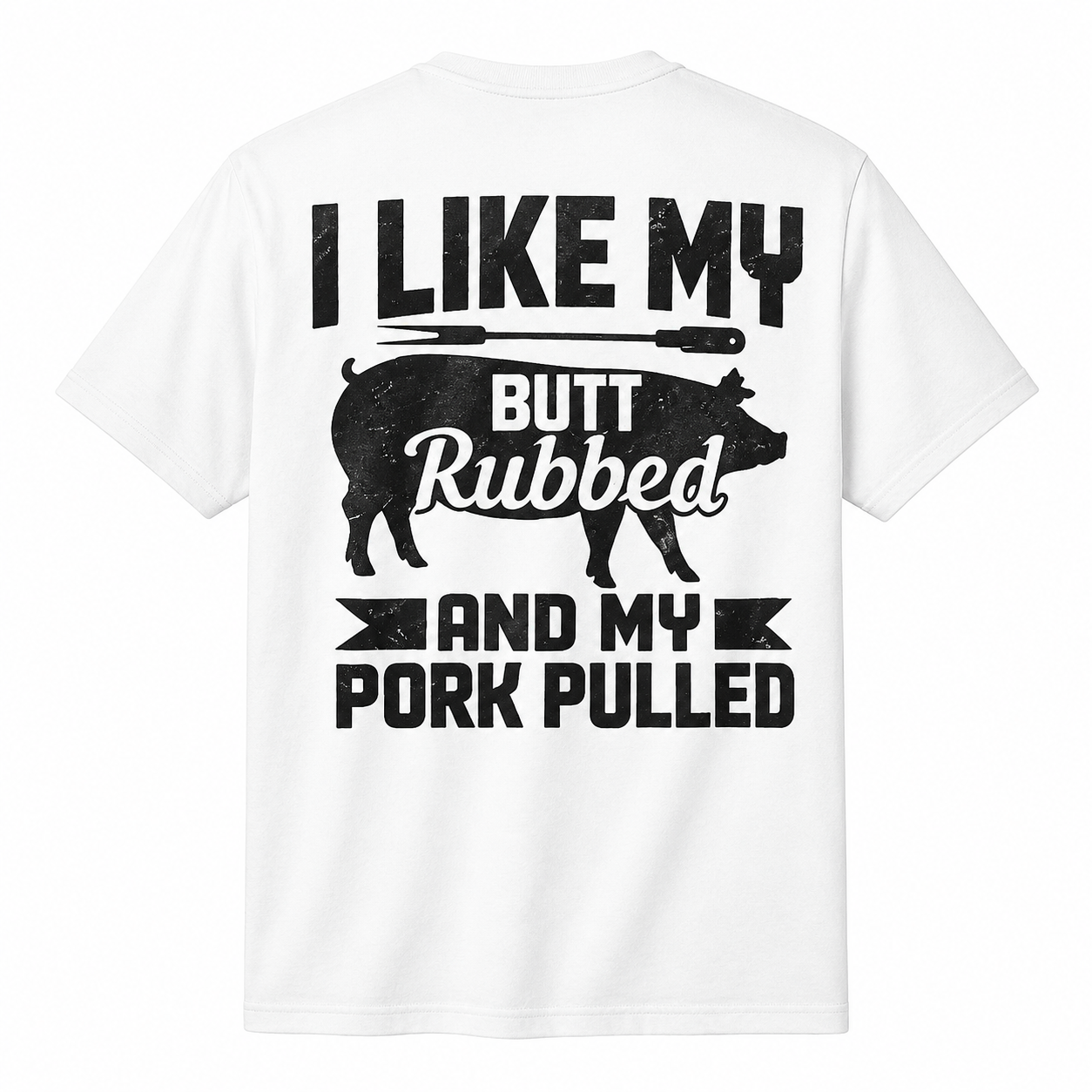 Funny BBQ Grilling Quote Pig Pulled Pork T-Shirt
