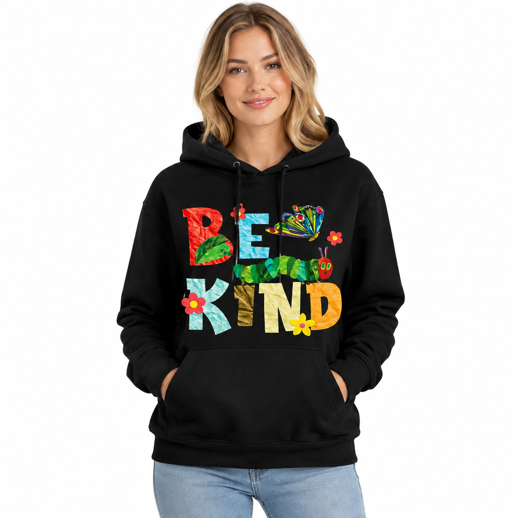 Crumpled Color Paper Cutout Collage Lettering T-shirt/Sweatshirt/Hoodie