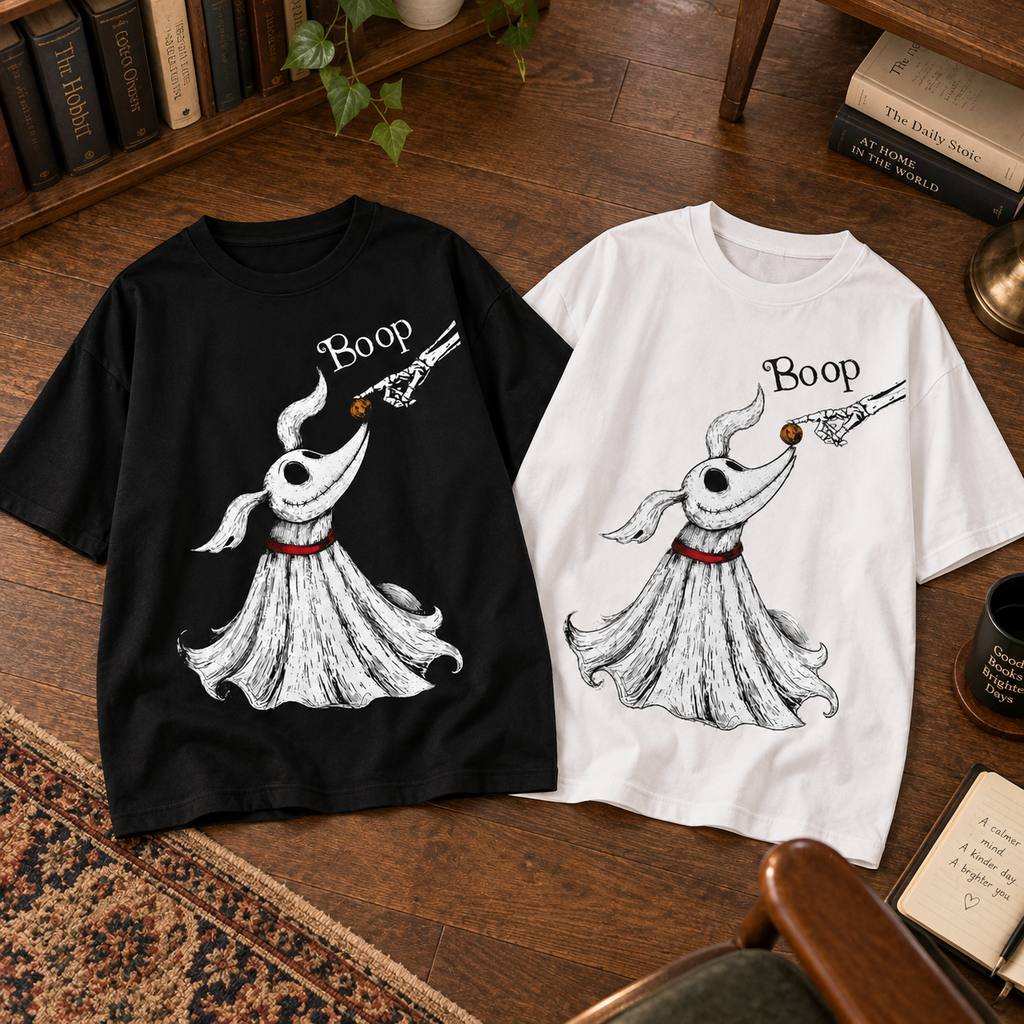 Zero Dog Boop Skeleton Hand Funny T-Shirt/Sweatshirt