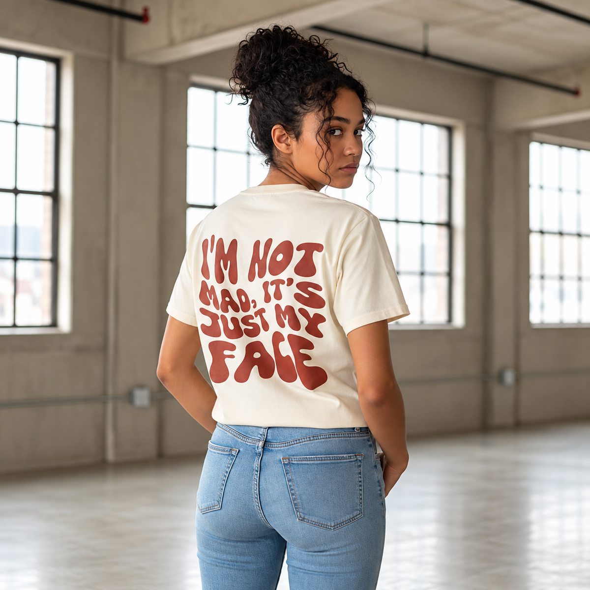 "I'M NOT MAD,IT'S JUST MY FACE"MISUNDERSTOOD TEE