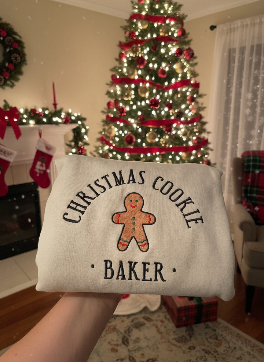 A Christmas Cookie Baker/Tester Sweatshirt