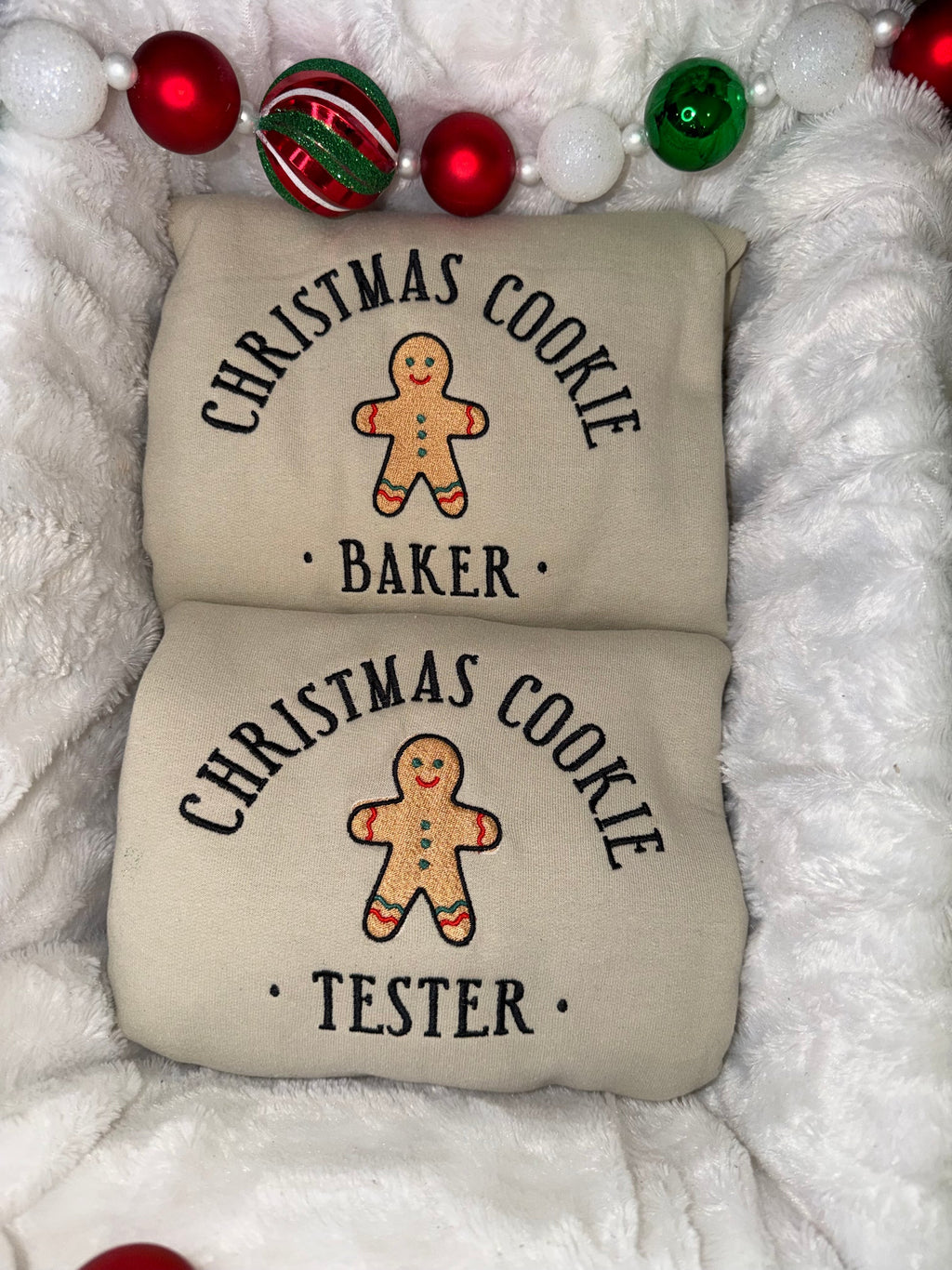 A Christmas Cookie Baker/Tester Sweatshirt