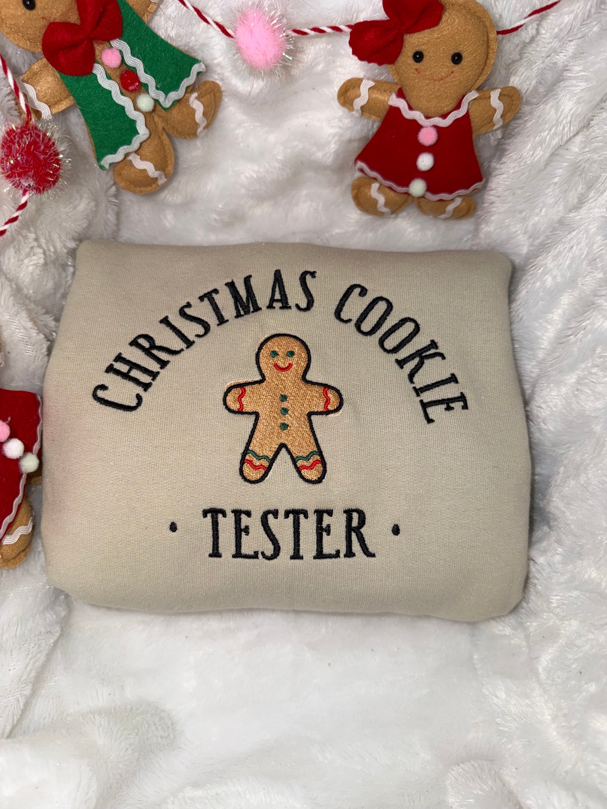 A Christmas Cookie Baker/Tester Sweatshirt