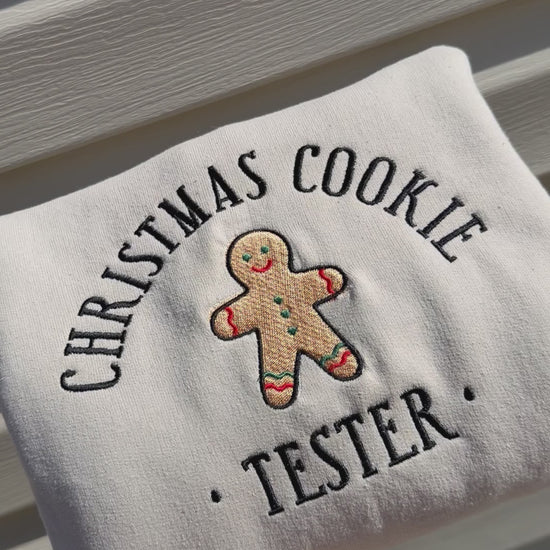 A Christmas Cookie Baker/Tester Sweatshirt