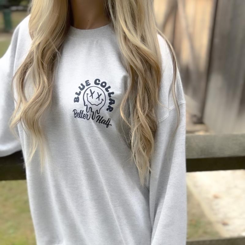 Spoiled Wife Sweatshirt, Blue Collar Wives Club shirt, Blue Collar Wife Sweatshirt, Funny Blue Collar Shirt, Blue Collar Hoodie,Funny Wife Shirt