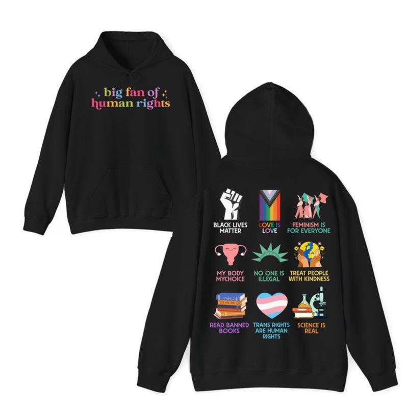 Big fan of human rights Hoodie, Human Rights Hoodie