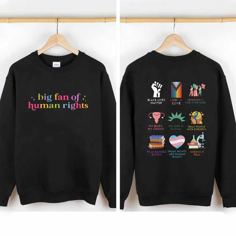 Big fan of human rights Hoodie, Human Rights Hoodie