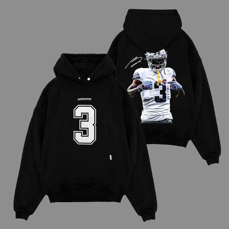 George Pickens 3 Celly For Cowboys Game Day Fits Cotton Hoodie Sweatshirt T-Shirt, Cowboys Fans Outfit