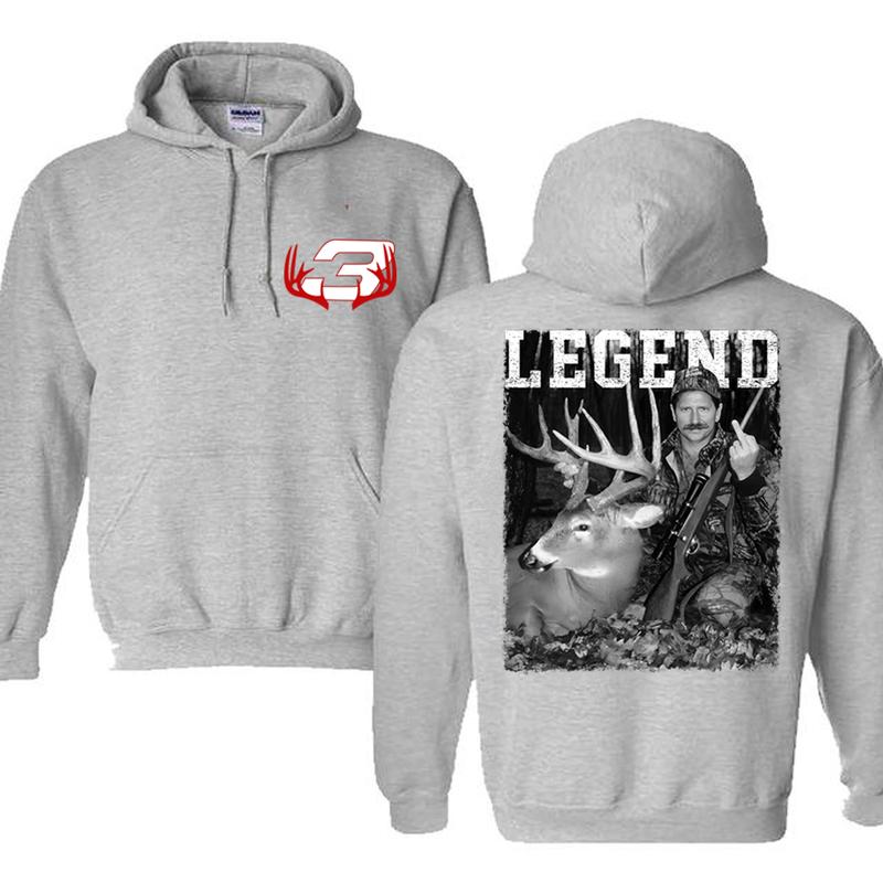 Dale Earnhardt With Deer Hoodie, Racing Middle Finger Sweatshirt, Hunting Season Vintage Style Unisex T-Shirt