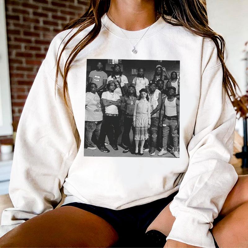 Nancy in Oblock Shirt, Nancy Walk Them Down Wheeler Hoodie, Stranger Von Tee