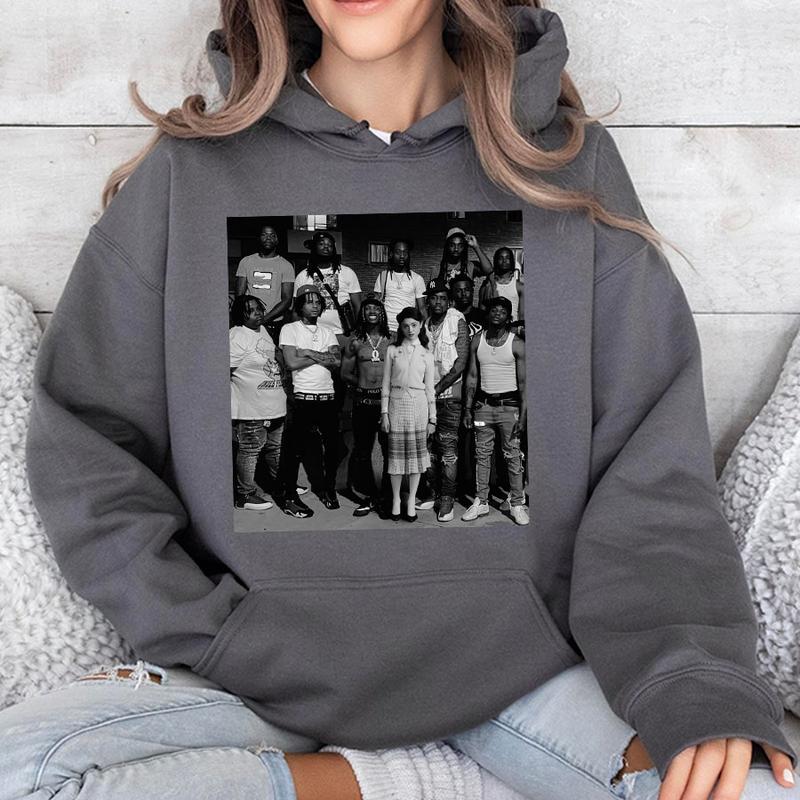 Nancy in Oblock Shirt, Nancy Walk Them Down Wheeler Hoodie, Stranger Von Tee