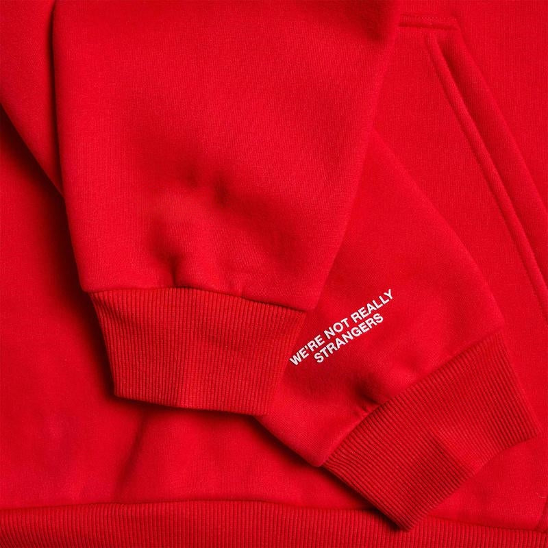 We’re Not Really Strangers Hoodie