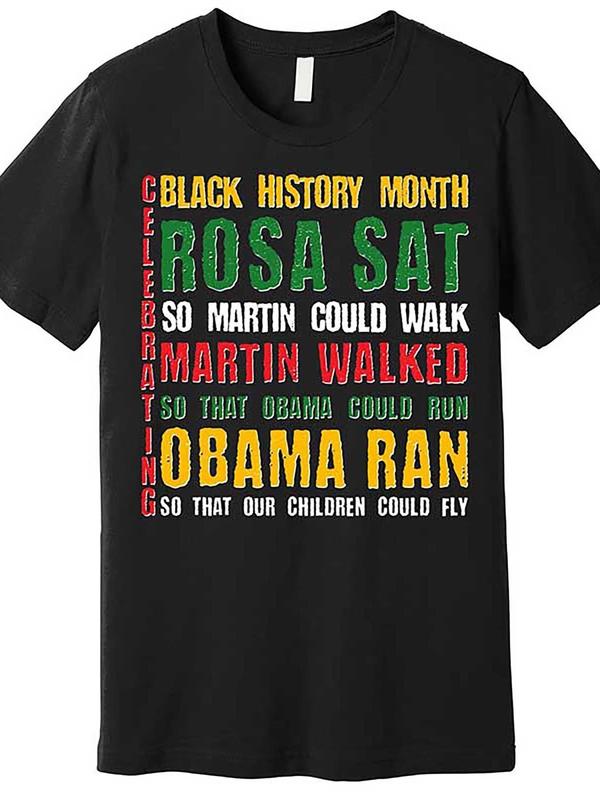 Celebrating Black History Month Rosa Martin Obama Premium T-Shirt/Sweatshirt