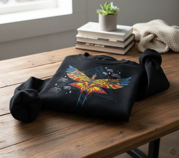 Avatar Fire and Ash embroidered  Sweatshirt/Hoodie, Pandora embroidery shirt, Toruk and Ilu Avatar movie shirt, Matching couple