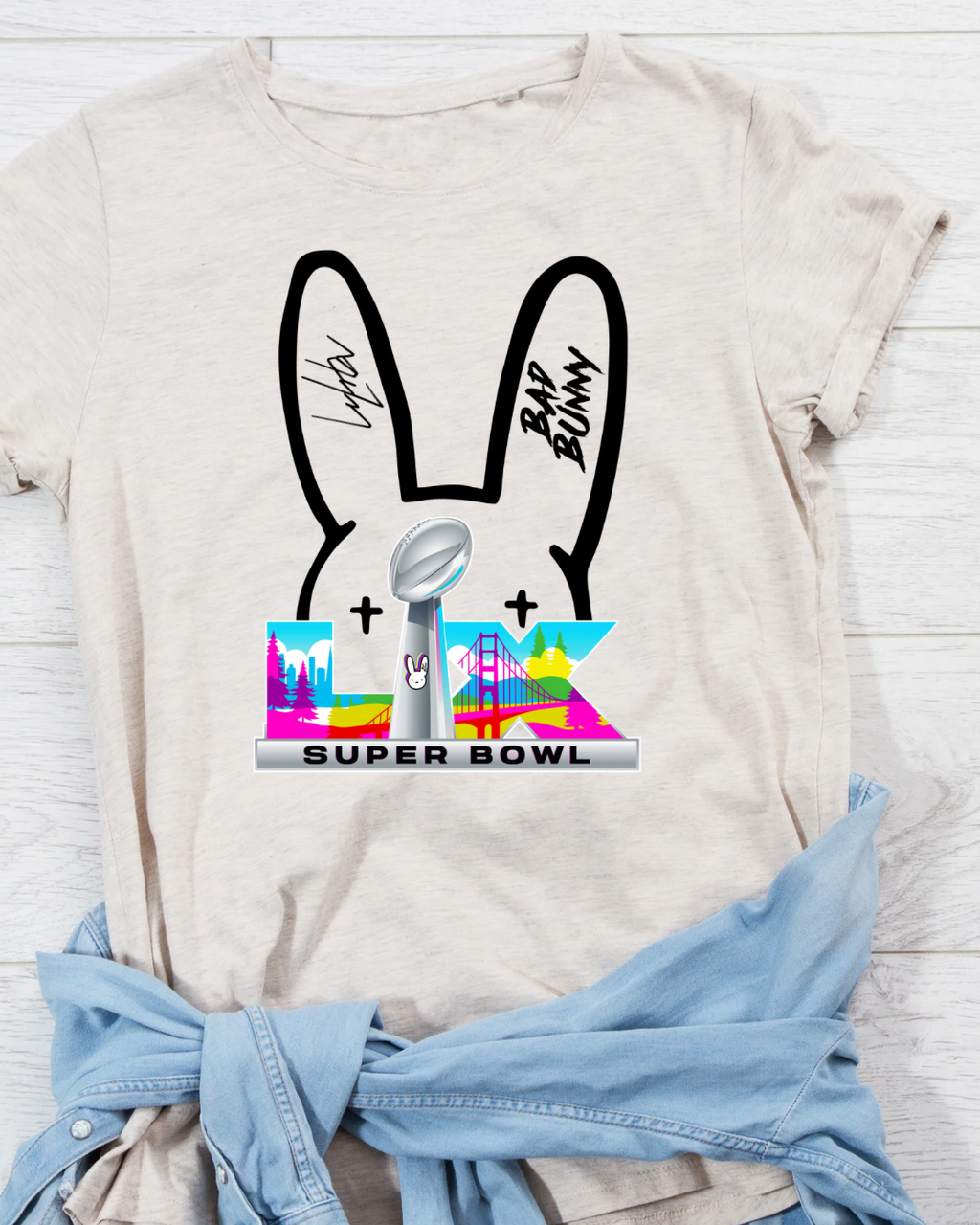 Super Bowl Bad Bunny Tshirt/Sweatshirt