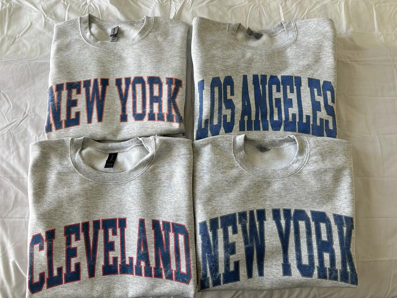Vintage Baseball Varsity Sweatshirt Comfy Fall Sweatshirt Long Sleeve Soft Cotton Blend Classic Varsity