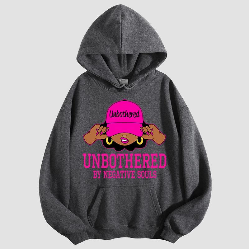 Women's Unbothered Sassy Afro Queen Graphic Sweatshirt/Hoodie