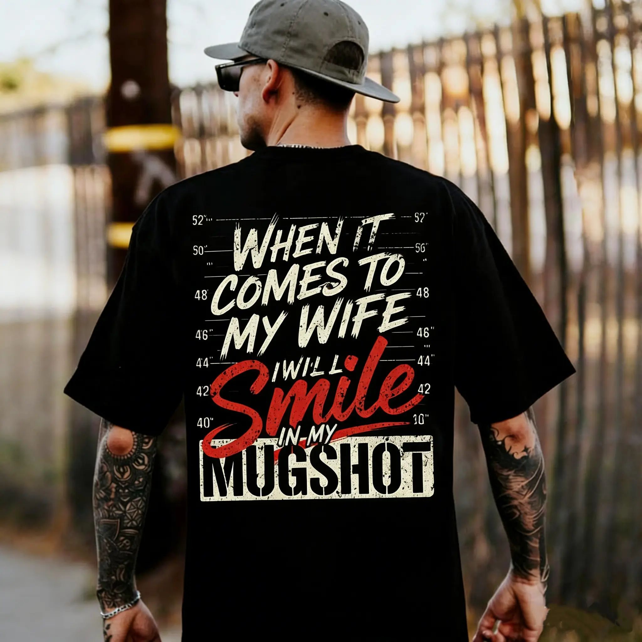 When It Comes To My Child I Will Smile In My Mugshot Shirt-Ver2,Print Men's Shirt/Sweatshirt/Hoodie