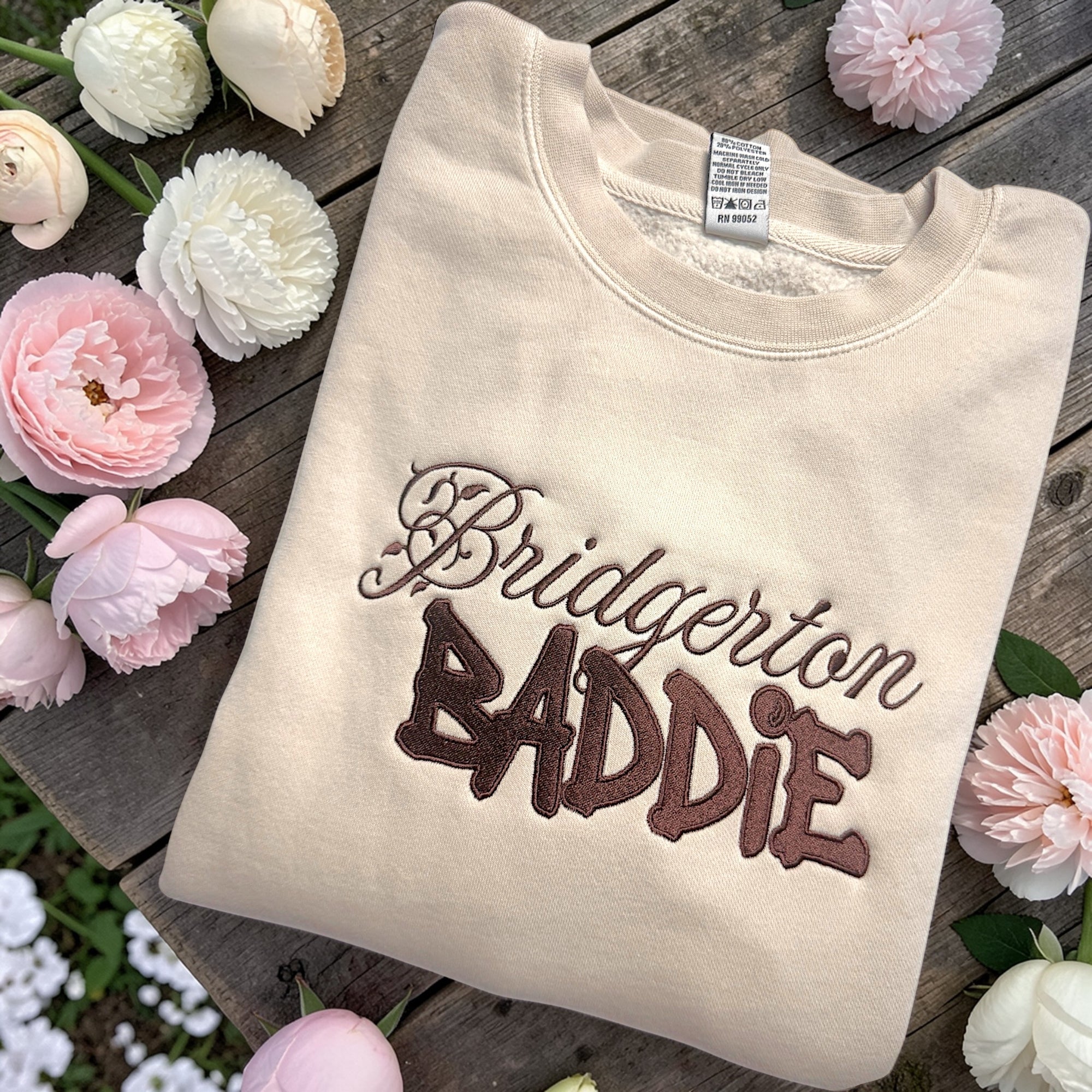The TON Baddie Embroidered T-shirt/Sweatshirt/Hoodie